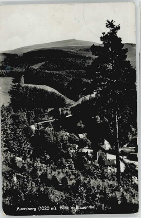 Blauenthal Erzgebirge Auersberg