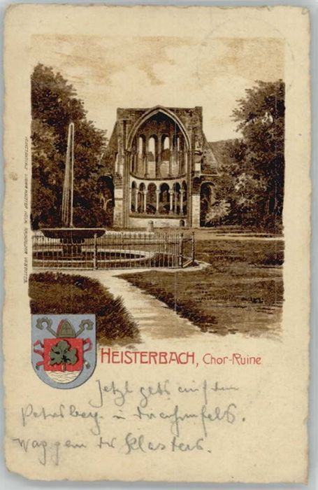 Heisterbacherrott Chor Ruine Wappen