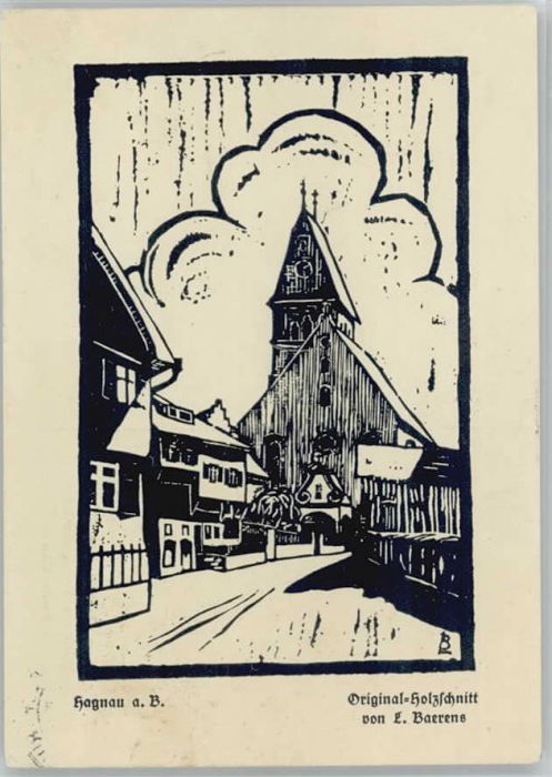 Hagenau KuenstlerBaerens