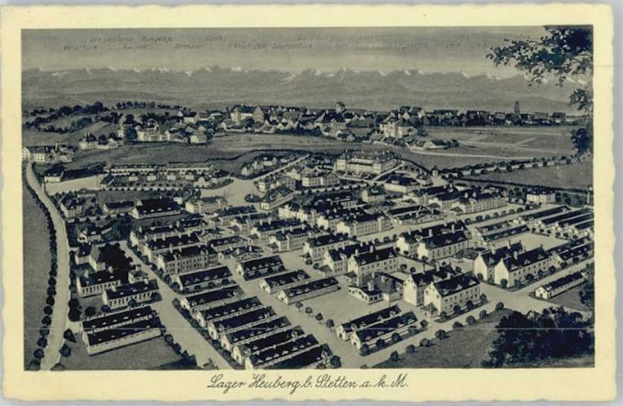 Stetten kalten Markt Fliegeraufnahme