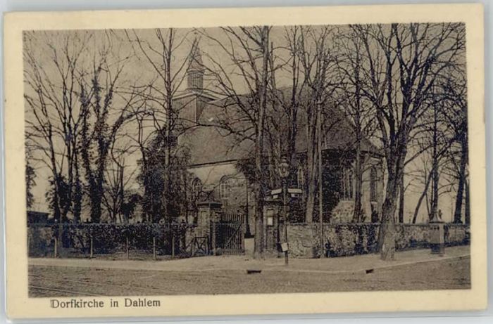 Dahlem Berlin Dahlem