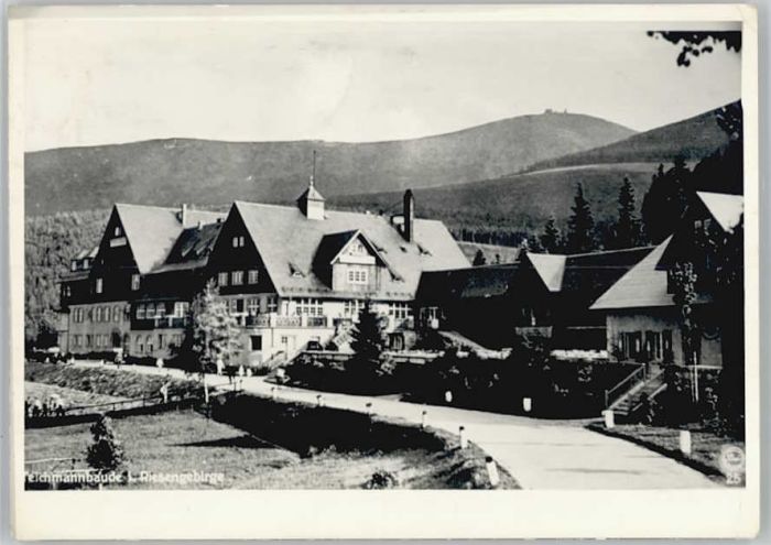 Brueckenberg Riesengebirge Berghotel Teichmannbaude