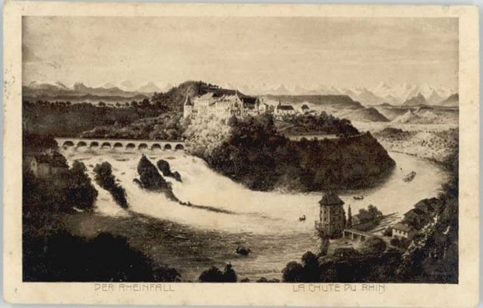 Neuhausen SH Neuhausen [Stempelabschalg] Rheinfall