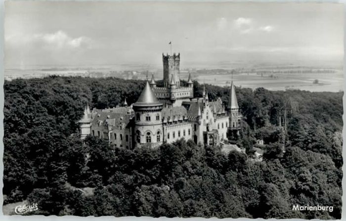 Marienburg Fliegeraufnahme