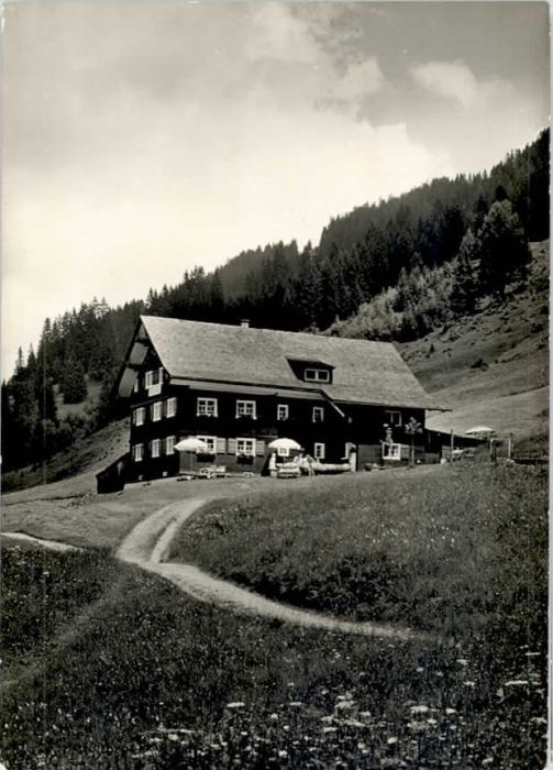 Hirschegg Kleinwalsertal Vorarlberg Hirschegg Kleinwalsertal Nebenwasser Tiroler