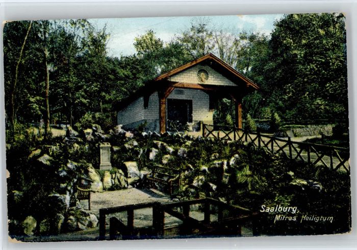 Saalburg Taunus Mitras Heiligtum