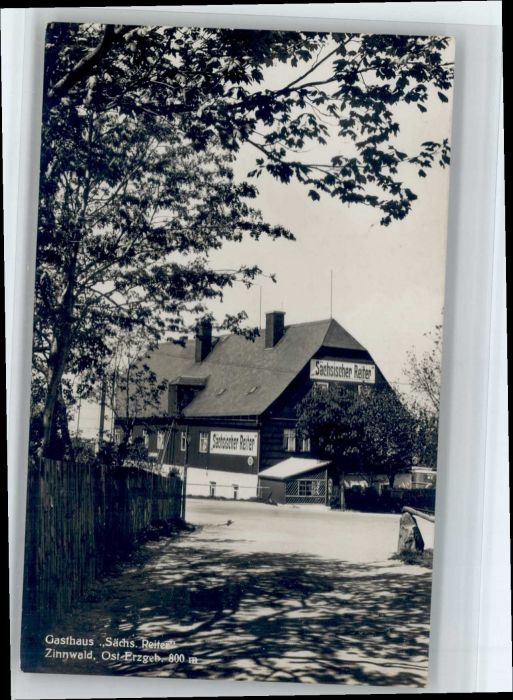 Zinnwald-Georgenfeld Gasthaus Saechsischer Reiter