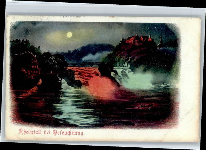 Neuhausen SH Neuhausen [Stempelabschlag] Rheinfall