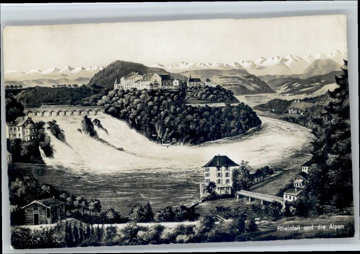 Neuhausen SH Neuhausen [Stempelabschlag] Rheinfall