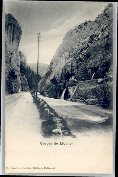 Moutier BE Moutier Gorges