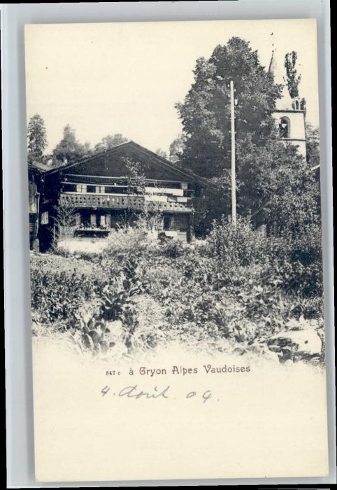 Gryon Alpes Vaudoises