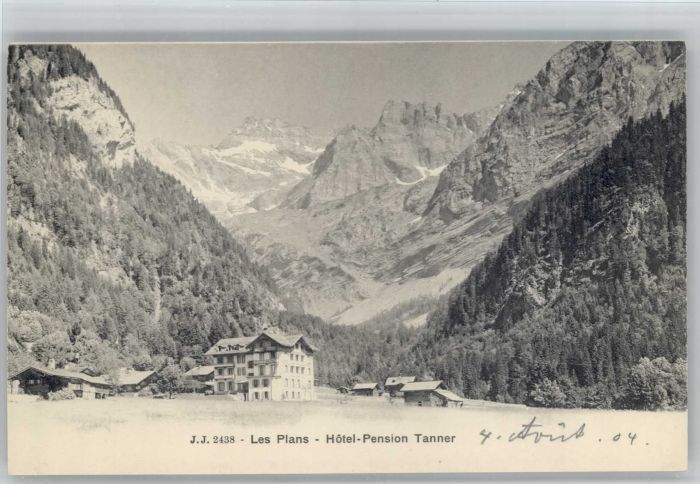 Les Plans-sur-Bex Les Plans Hotel Pension Tanner