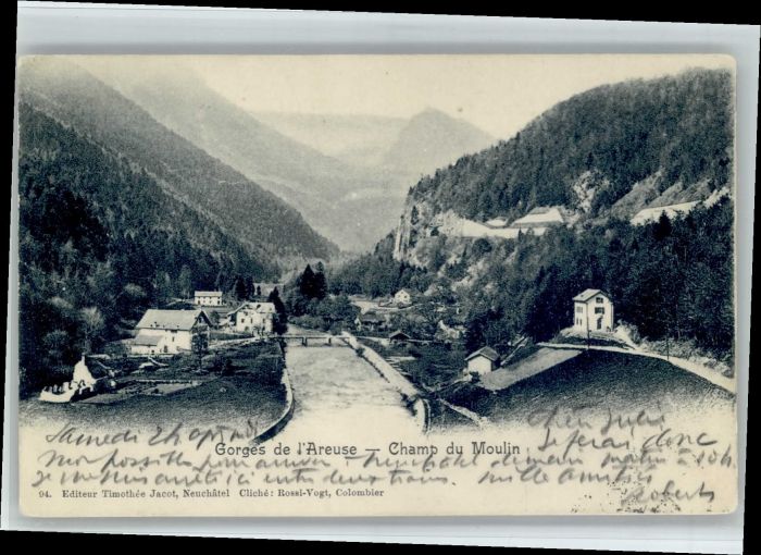 Areuse Champ du Moulin