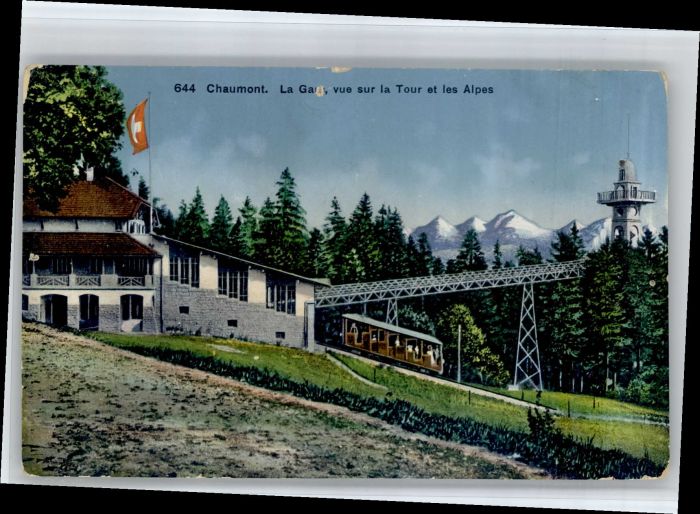 Chaumont NE Zahnradbahn