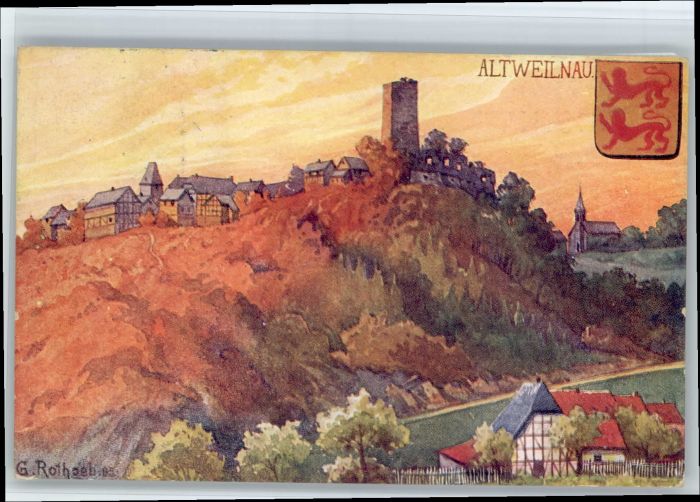 Altweilnau Kuenstler G Rothgeb