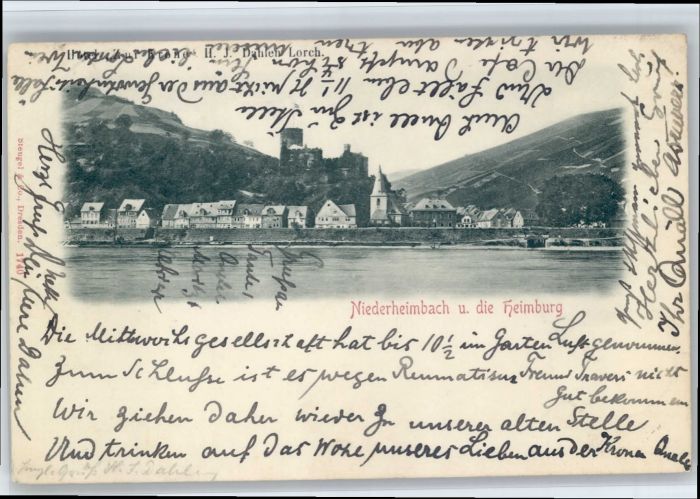 Niederheimbach Bingen Heimburg