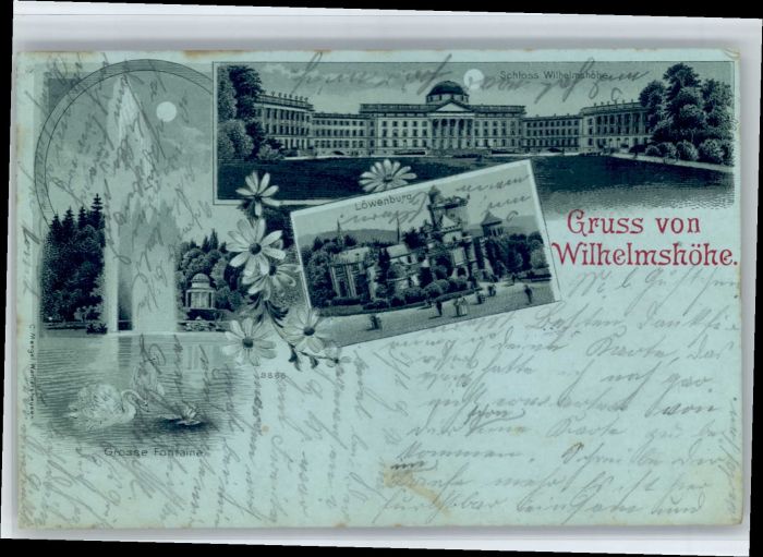 Wilhelmshoehe Kassel Wilhelmshoehe Loewenburg Schloss x