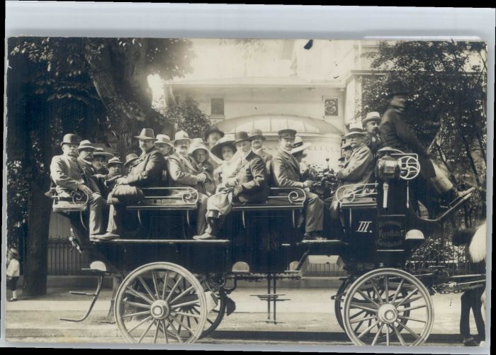 Hamburg [Handschriftlich] Kutsche