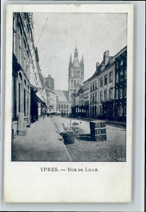 Ypern Ypres Ypres Rue Lille
