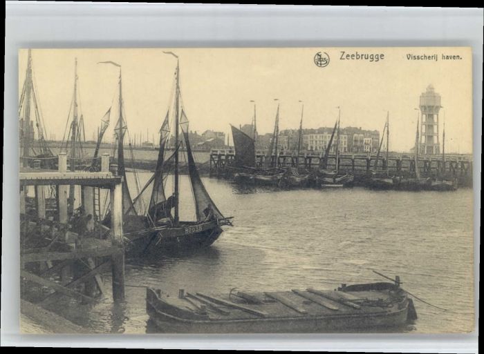 Zeebrugge Vischerij Haven