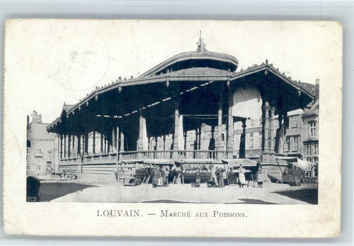 Louvain Flandre Louvain Marche Poissons