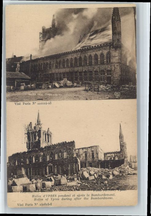 Ypern Ypres Ypres Halles