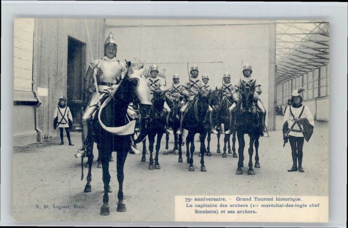 Bruxelles Bruessel Grand Tournoi Historique