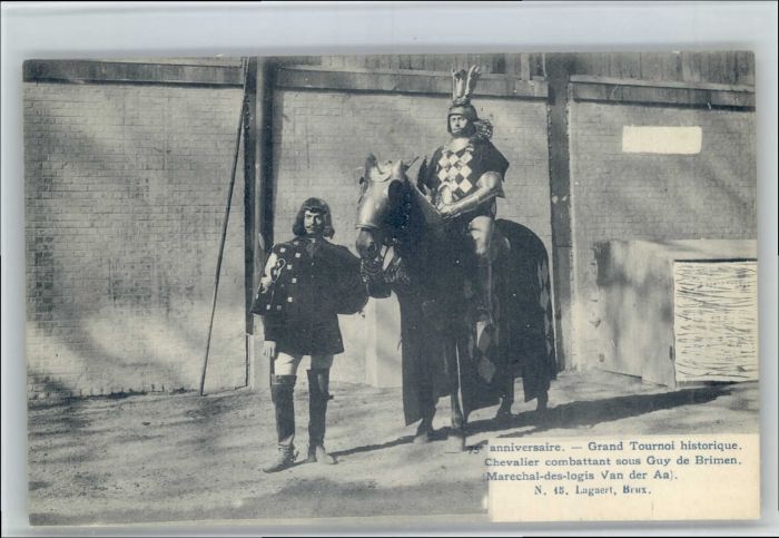 Bruxelles Bruessel Grand Tournoi Historique