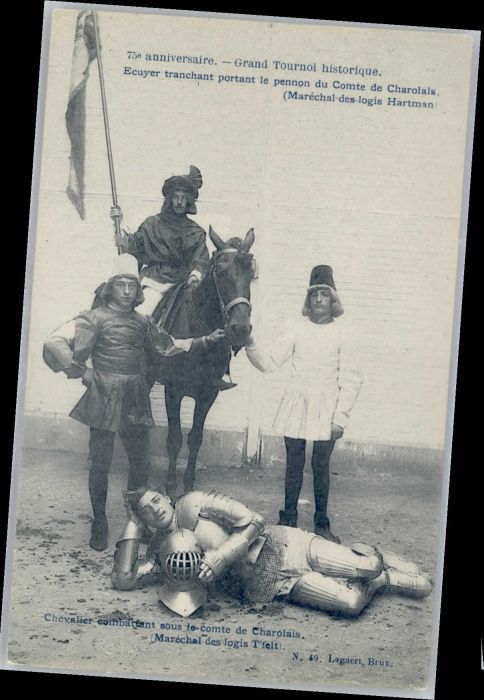 Bruxelles Bruessel Grand Tournoi Historique