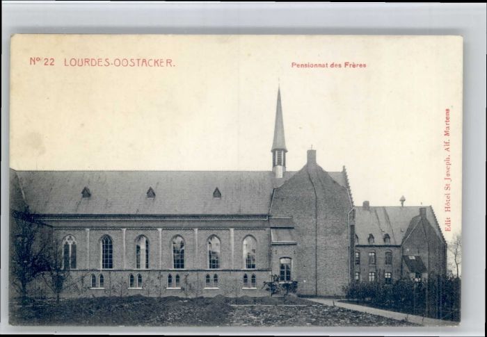 Oostacker Lourdes Pensionnat Freres