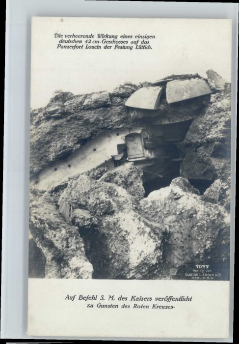 Luettich Lüttich Panzerfort Loucin