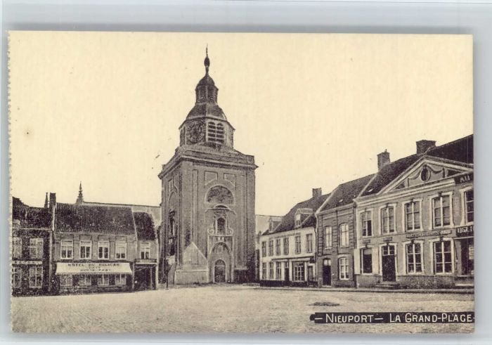 NIEUPORT Nieuwpoort West-Vlaanderen Belgie Nieuport Grand Place