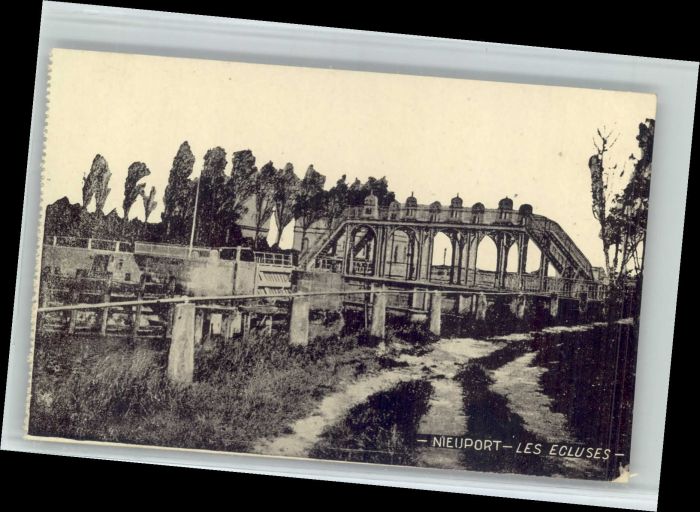 NIEUPORT Nieuwpoort West-Vlaanderen Belgie Nieuport Ecluses