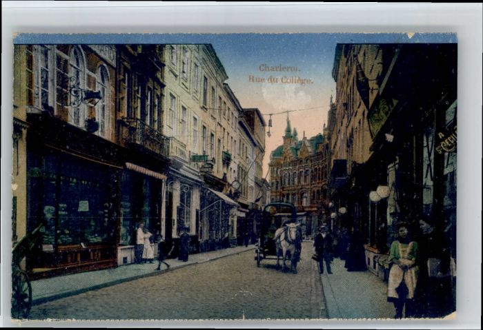 Charleroi Wallonie Charleroi Rue College