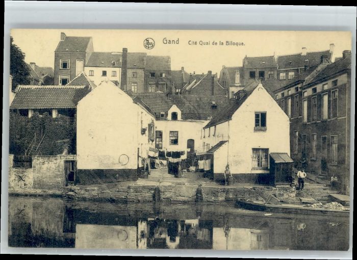 Gand Belgien Gand Quai Biloque