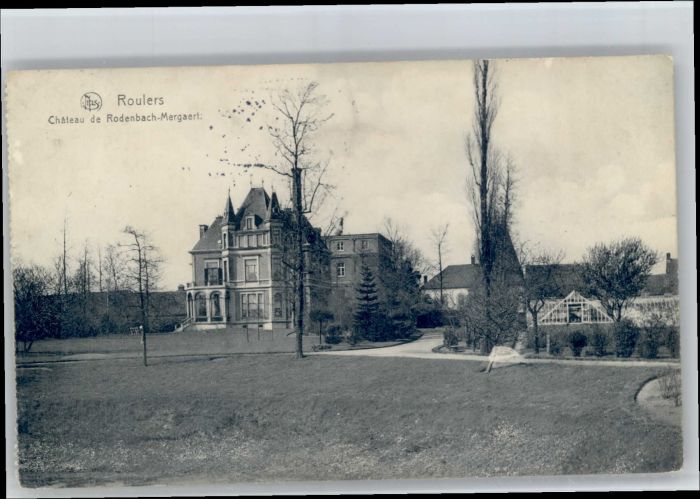 Roulers Chateau Rodenbach-Mergaert