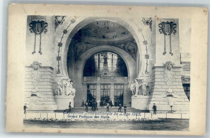 Liege Luettich Liege Exposition Grand Portique Halle