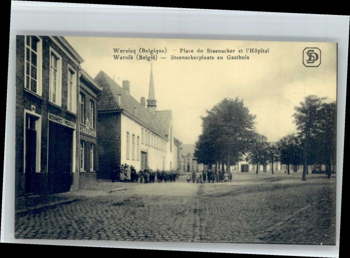 Wervicq Wervik Place Steenacker Hopital Steenac
