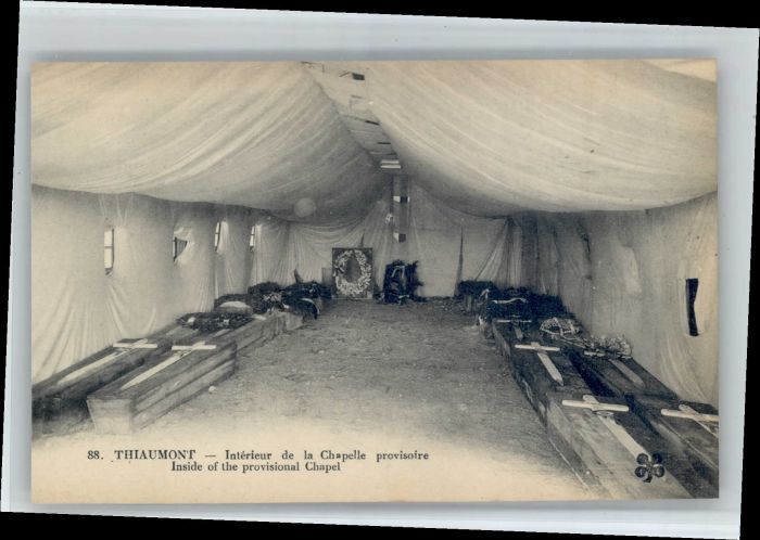 Verdun Meuse Thiaumont Chapelle Provisoire Sarg