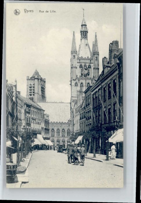 Ypern Ypres Ypres Rue Lille