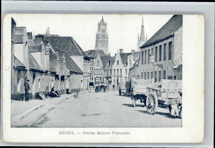 Bruges BRUGGE Belgie Bruges Maison Flamandes
