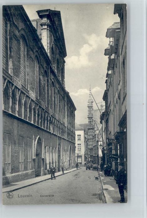 Louvain Flandre Louvain Universite