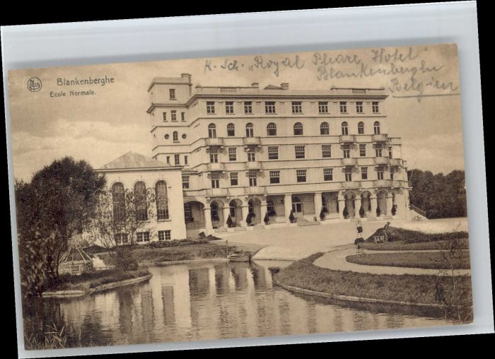 Blankenberghe Ecole Normale