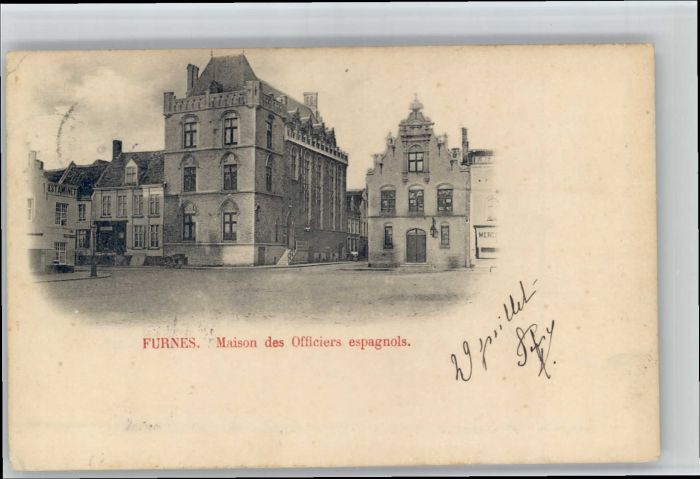 Furnes Maison Officiers Espagnols