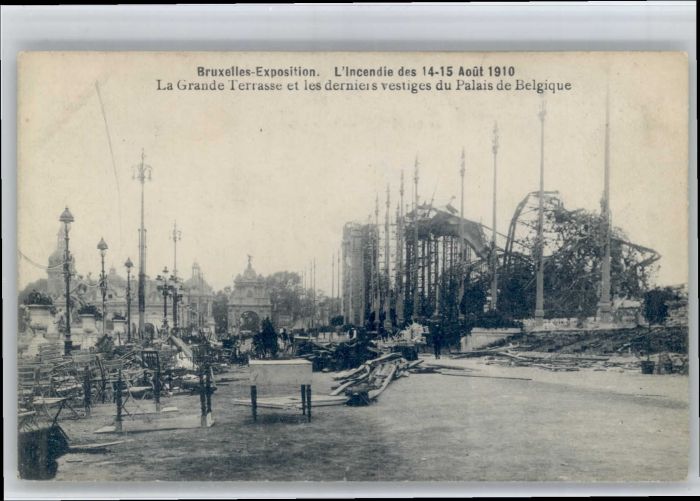 Bruxelles Bruessel Exposition Grande Terrasse Palais Belgique
