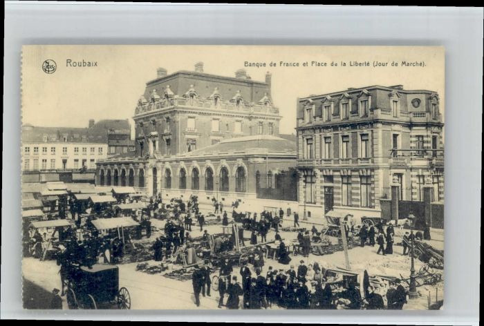 Roubaix Banque Place Liberte