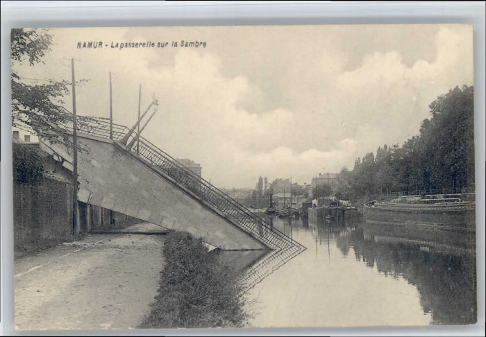 Namur Wallonie Namur Passerelle Sambre