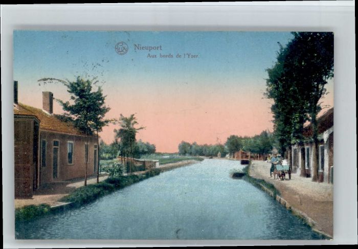 NIEUPORT Nieuwpoort West-Vlaanderen Belgie Nieuport Yzer