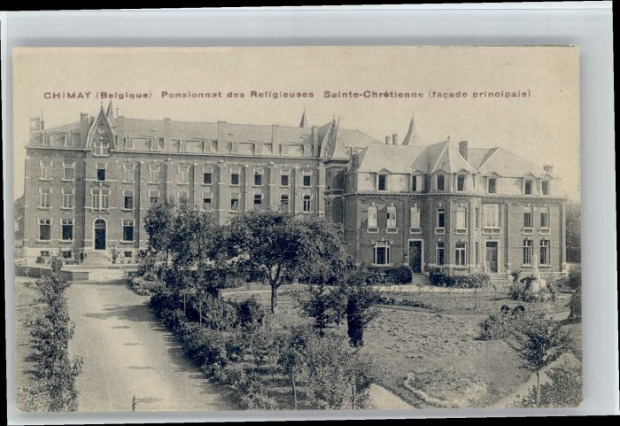 Chimay Pensionnat Religieuses Sainte-Chretienn