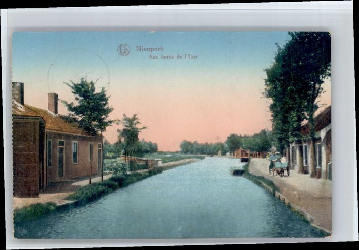 NIEUPORT Nieuwpoort West-Vlaanderen Belgie Nieuport Yzer